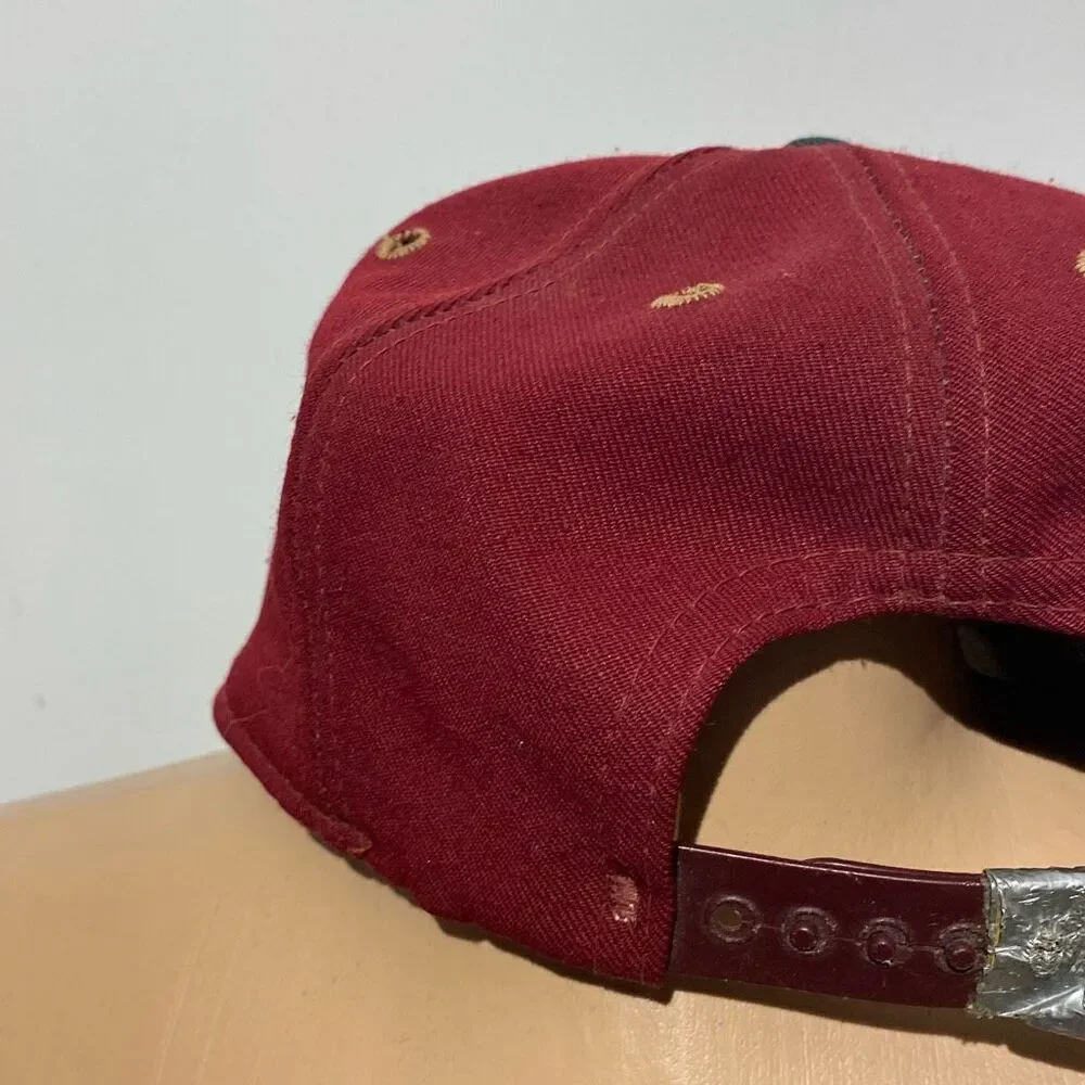 Pro-Line Men's Multicolor Chicago Wolves IHL Hockey 6 Panel Snapback Cap OS Vint